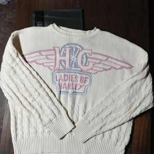 Ladies of Harley sweater Large